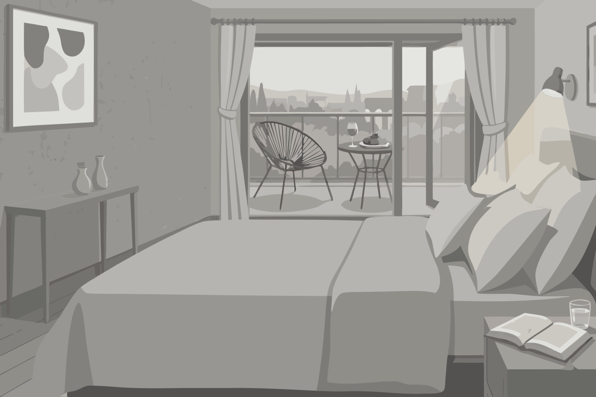 Executive Zimmer mit Kingsize-Bett - Zugang zur Lounge